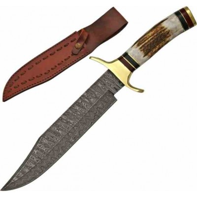Rite Edge Damascus Bowie dm1032 Rite Edge Damascus Bowie dm1032