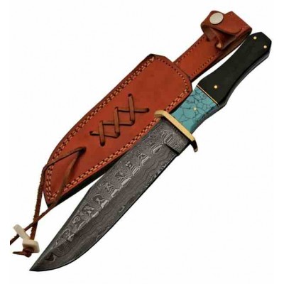 Rite Edge Damascus Bowie dm1149 Rite Edge Damascus Bowie dm1149