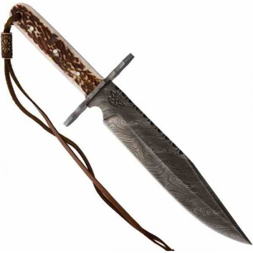 Old Forge Damascus Hunter of041