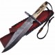 Old Forge Damascus Hunter of041