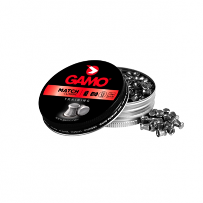 Gamo Match Classic 5.5 mm. Lata 250 unid. Gamo Match Classic 5.5 mm. Lata 250 unid.