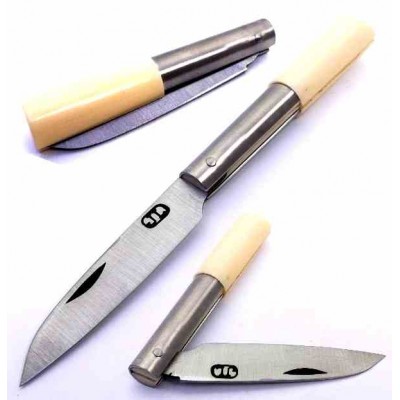 Taramundi D. Legaspi Punta Recta Micarta Blanca