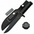 Rite Edge Bowie Survival Knife Black cn210681bk