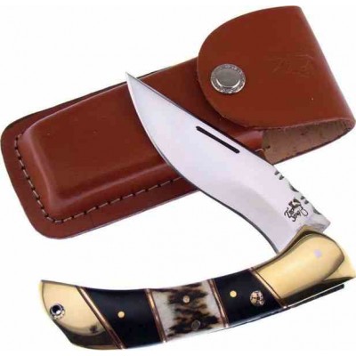 Frost Cutlery Folder Stag fts197 Frost Cutlery Folder Stag fts197