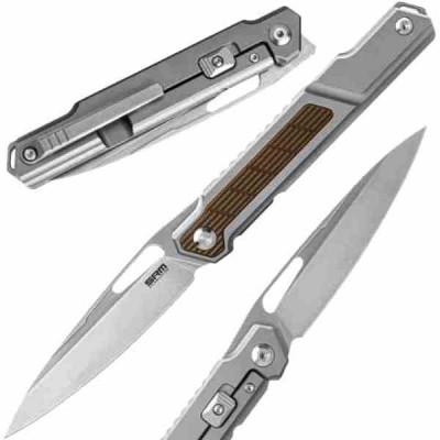 SRM Fantasy Framelock Tan srm1421 SRM Fantasy Framelock Tan srm1421