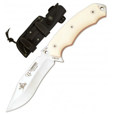 Cudeman 124b JJ SK1 White Micarta MoVa Cudeman 124b JJ SK1 White Micarta MoVa