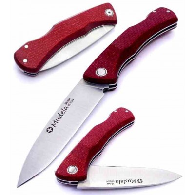 Mudela pa814 Micarta Roja  Mudela pa814 Micarta Roja