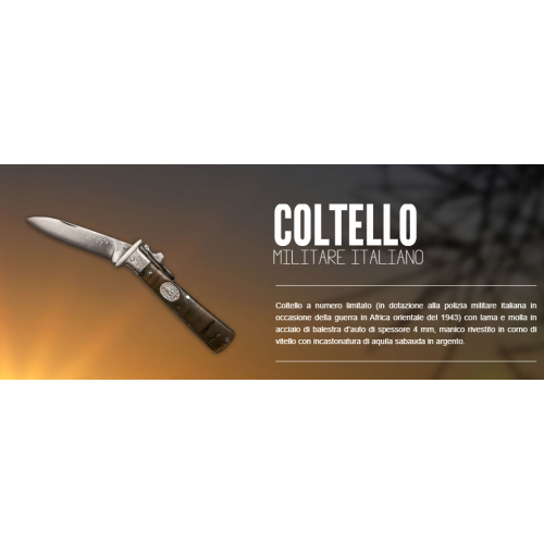 Gerace Navaja Militar Italiana Moneda