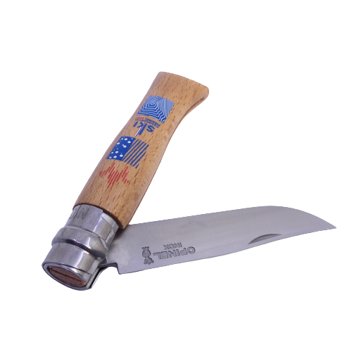 Opinel Inox. Nº 8 Ed. Limitada Ski Courchevel Meribel 2023 025747