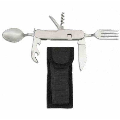 Navaja Cubierto Camping Inox 11021