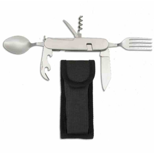 Navaja Cubierto Camping Inox 11021
