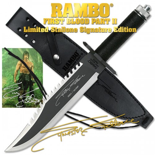 Rambo II rb9295 Edicion Firmada