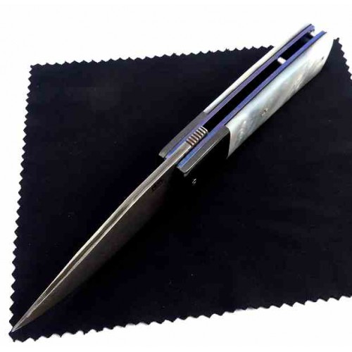 MCK Classic II Damascus & Mother Pearl