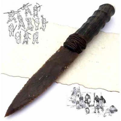 Miguel Perez Black Silex Knife Miguel Perez Black Silex Knife