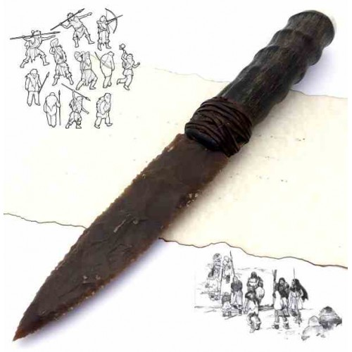 Miguel Perez Black Silex Knife