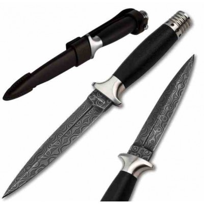 Boker MG-42 Damast Dolch 121506dam