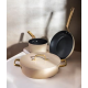 Arcos Cacerola Samoa Beige Pot 20 cm. 716924