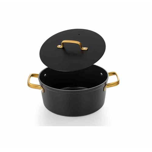 Arcos Cacerola Samoa Black Pot 24 cm. 717022