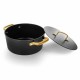 Arcos Cacerola Samoa Negra 24 cm. 717022