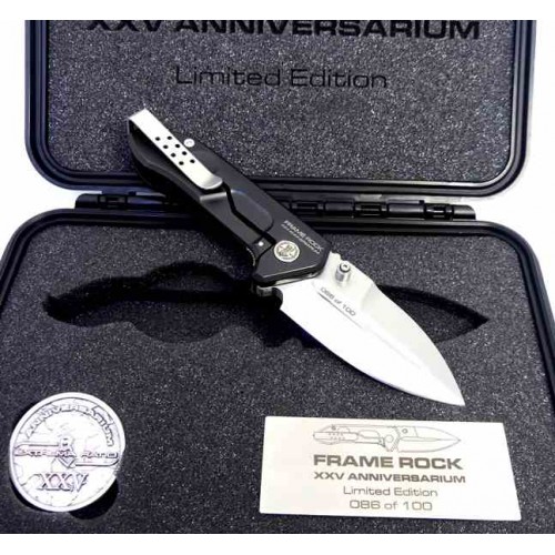 Extrema Ratio Frame Rock XXV Aniversarium Limited Edition 0456/sat/blk-xxv