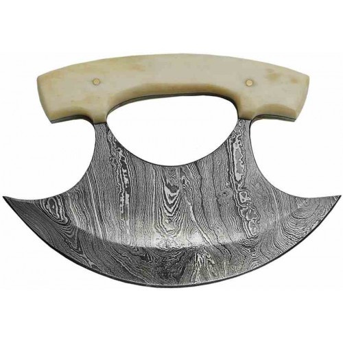 Rite Edge Ulu Damasco Hueso dm1111bo