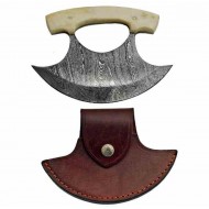 Rite Edge Ulu Damascus Bone dm1111bo