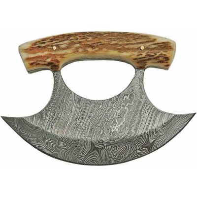 Rite Edge Ulu Damascus Stag dm1111sg Rite Edge Ulu Damascus Stag dm1111sg