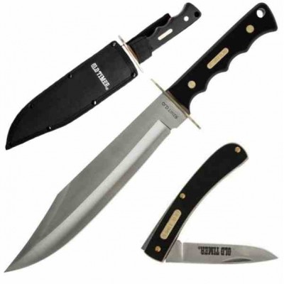 Schrade Old Timer Set Bowie + Folder schp1158653