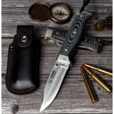 Cudeman MT-6 Black Micarta + Sheath 328mf Cudeman MT-6 Black Micarta + Sheath 328mf