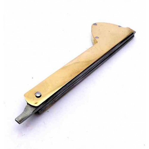 Blood Letting Fleam French Brass