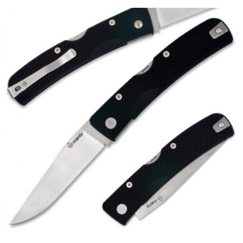 Manly Peak S90V Two Hands Black Manly Peak S90V Two Hands Black
