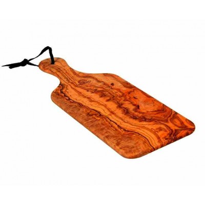 Olive Wood Cutting Board with Handle 54073