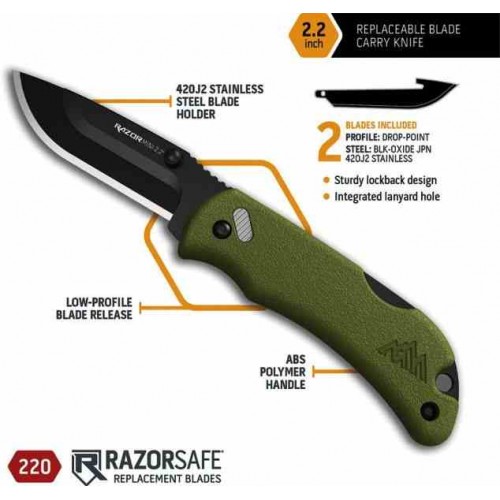 Outdoor Edge Razor Mini oermg222c
