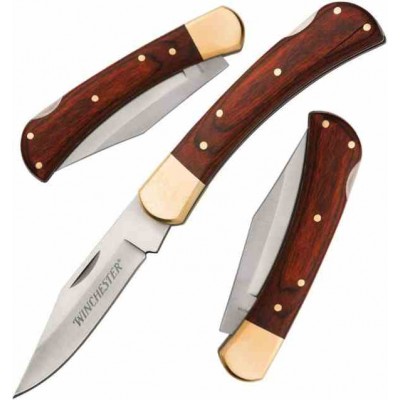 Winchester Lockback Wood wn6220025w Winchester Lockback Wood wn6220025w
