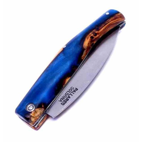 Pallares Busa Madera Estabilizada Azul Carbono