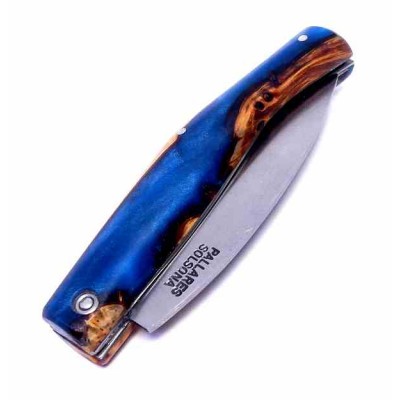 Pallares Busa Stabilized Wood Blue Carbon Pallares Busa Stabilized Wood Blue Carbon