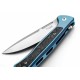 Lionsteel Skinny Titanium Fibra Carbono Blue sk01bl