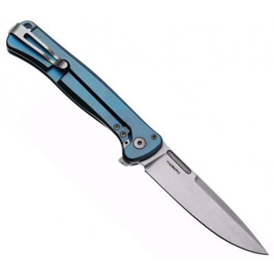 Lionsteel Skinny Titanium Fibra Carbono Blue sk01bl