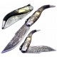 Antique Engraved Estaje Pocket Knife Souvenir from Burgos