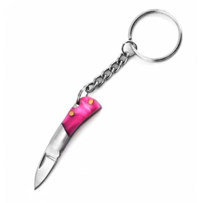 Navaja Miniatura Llavero Rosa 277185 Navaja Miniatura Llavero Rosa 277185