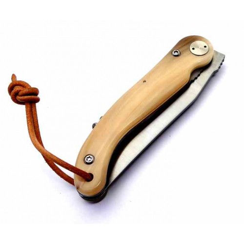 Claude Dozorme Laguiole Baroudeur Horn 4932pc