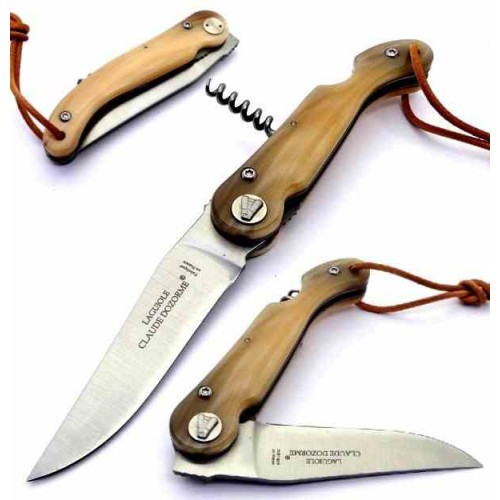 Claude Dozorme Laguiole Baroudeur Horn 4932pc