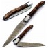 Fontenille Pataud Laguiole Nature Damascus Walnut 9742