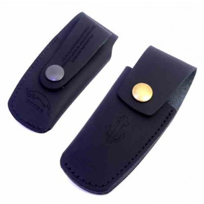 Otter Leather Sheath Black MHANA