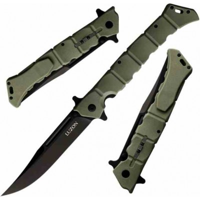 Cold Steel Luzon Large O.D. Black cs20nqxodbk Cold Steel Luzon Large O.D. Black cs20nqxodbk