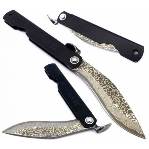 Third Higonokami Falcata Damascus thn1710
