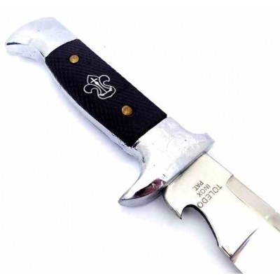 Muela Scouts Negro Antiguo