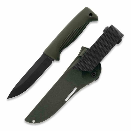 Peltonen M07 Ranger Puukko Black Composite Green fjp135