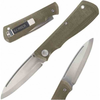 Gerber Mansfield Green Micarta g4123