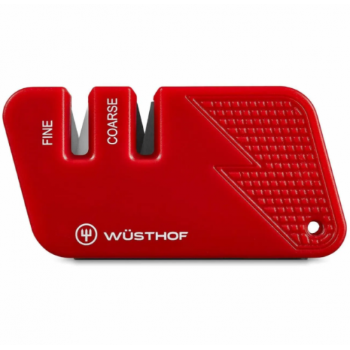 Wusthof Afilador Bolsillo Dual Rojo